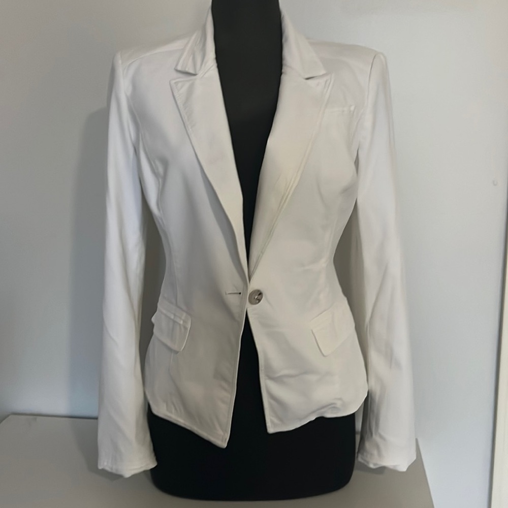 White house black market White blazer